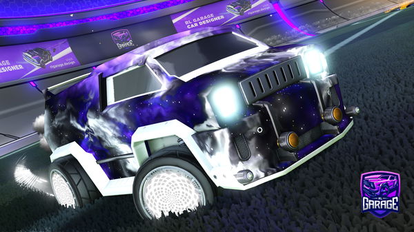 A Rocket League car design from exchangerlitems