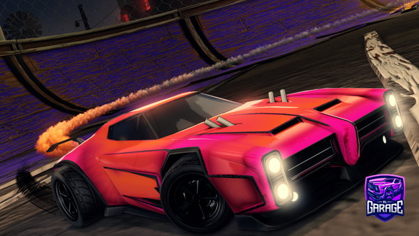A Rocket League car design from Starkinou
