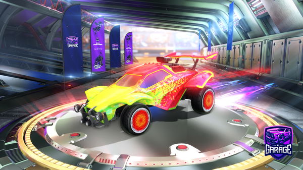 A Rocket League car design from SquishyVibes