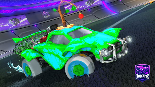 A Rocket League car design from CosmicPlayz7521