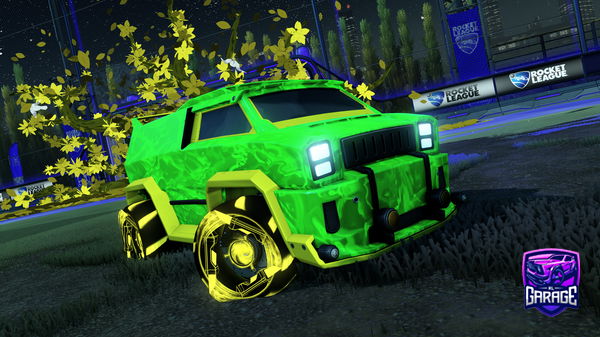 A Rocket League car design from ljfydyofot