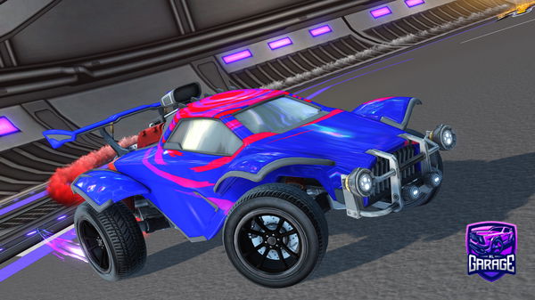 A Rocket League car design from DiscoVITOR