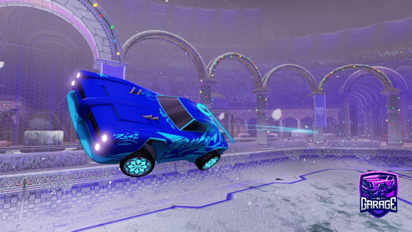 A Rocket League car design from Yo7