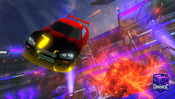 A Rocket League car design from TrulyAspa