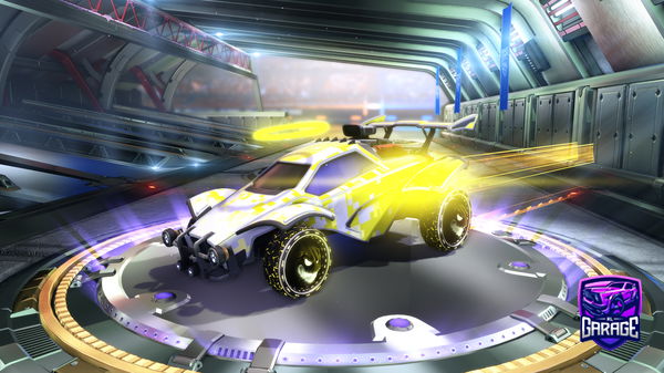 A Rocket League car design from TopBinner