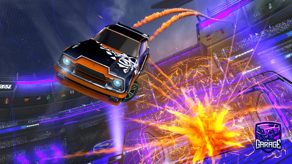 A Rocket League car design from Asksjsmam
