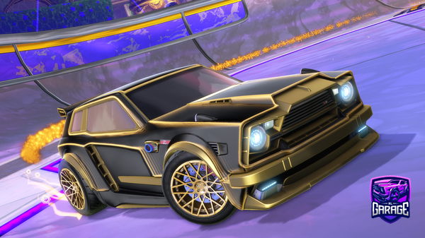 A Rocket League car design from SMARKINO