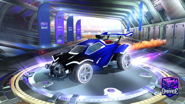 A Rocket League car design from Xendermenz_PC