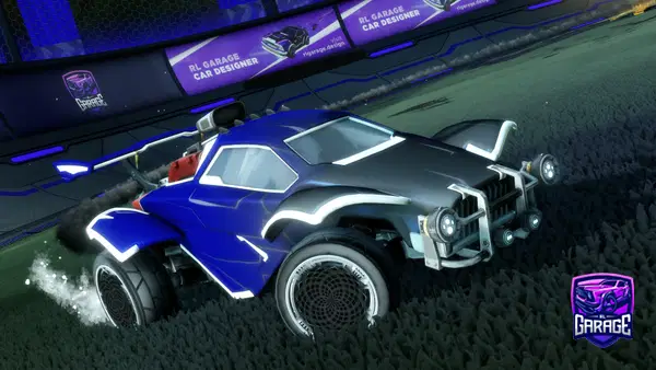 A Rocket League car design from Mickael095