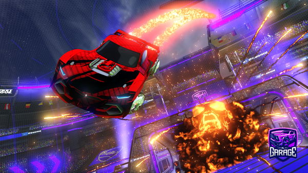 A Rocket League car design from Gam3rBoy11