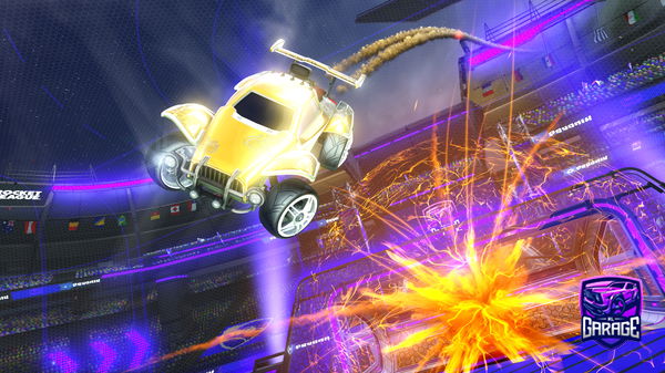 A Rocket League car design from Victory_EF