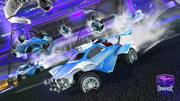 A Rocket League car design from Map1e