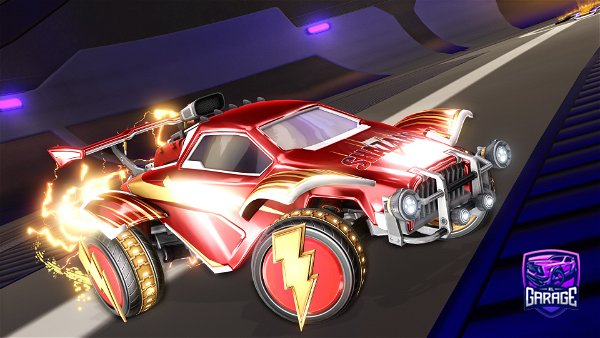 A Rocket League car design from Boomic_Ben