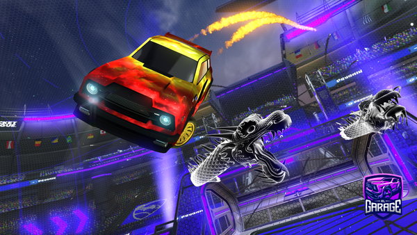 A Rocket League car design from Theopopol