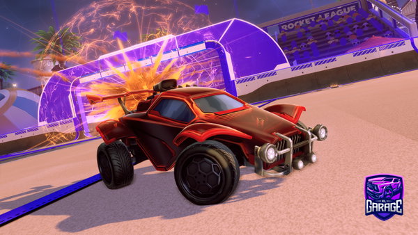 A Rocket League car design from IPA_4nToNyXonps4