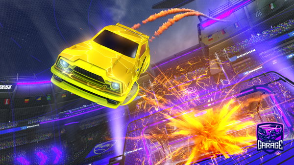 A Rocket League car design from mwkj
