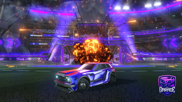 A Rocket League car design from Lykon