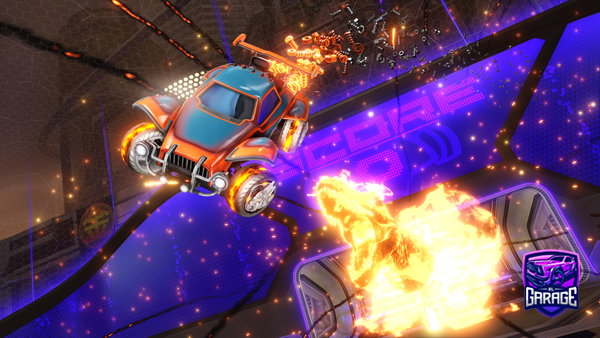 A Rocket League car design from robin85440