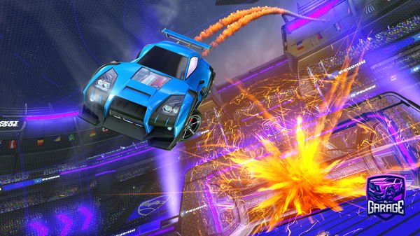 A Rocket League car design from WarlyWarlock