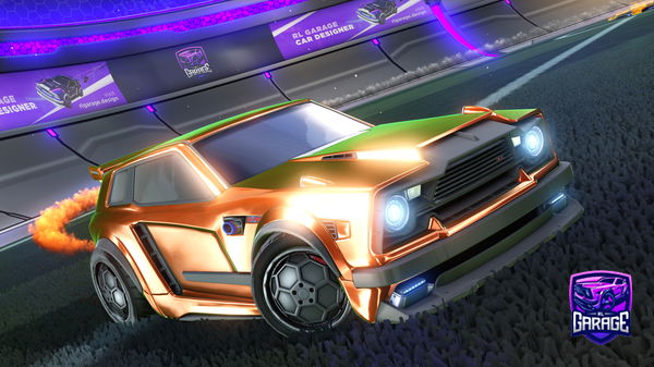 A Rocket League car design from DrachenkerlDK