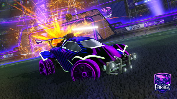 A Rocket League car design from CBartIett