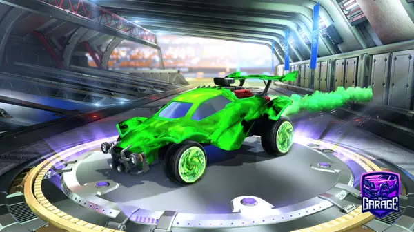 A Rocket League car design from Poweredplayer