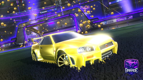 A Rocket League car design from nottesjokolade
