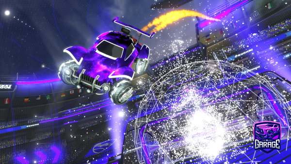 A Rocket League car design from Cromos461