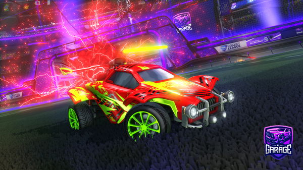 A Rocket League car design from monkeytoucher101