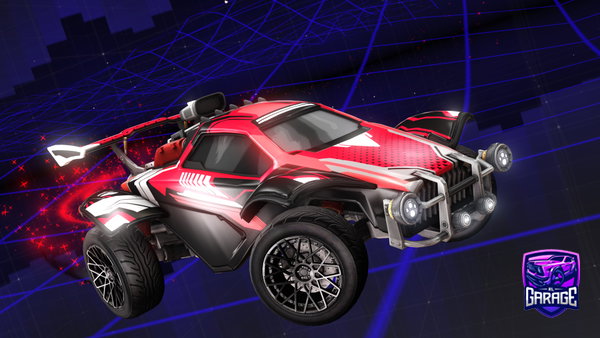 A Rocket League car design from Isd1as