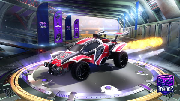 A Rocket League car design from Hugo76410