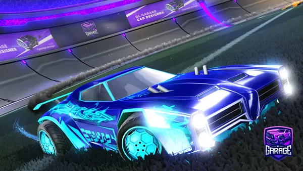 A Rocket League car design from MR27I-
