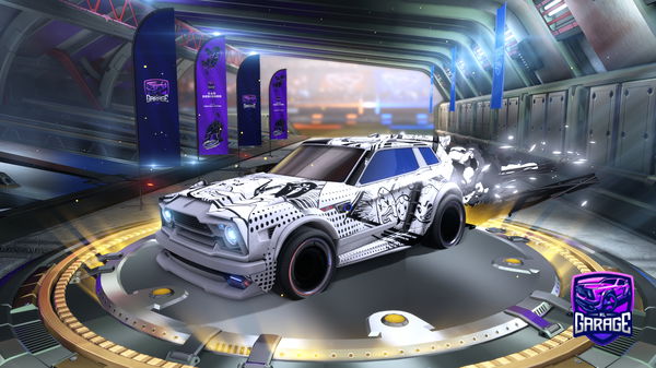 A Rocket League car design from OBDU_KriZm0