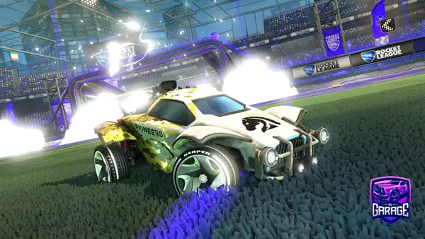 A Rocket League car design from Lionex_