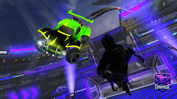 A Rocket League car design from xenonfps