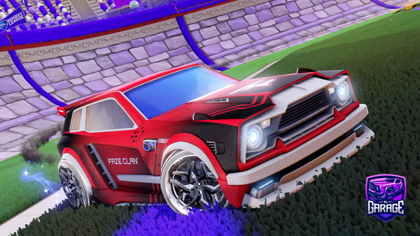 A Rocket League car design from pfllfldle