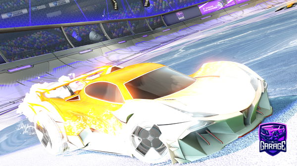 A Rocket League car design from OrangeLOL