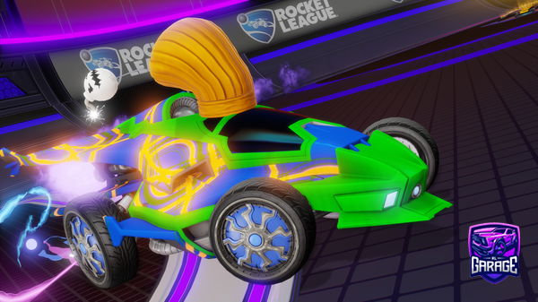 A Rocket League car design from ArnieBro1
