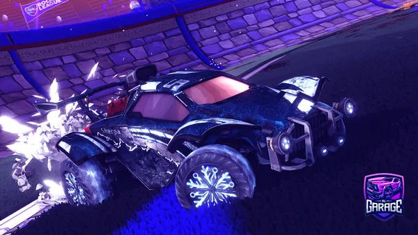 A Rocket League car design from Polar-Ray