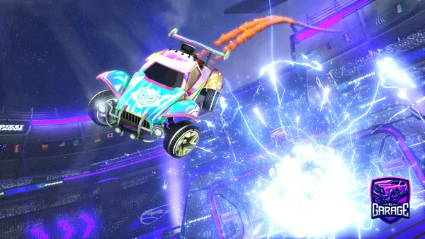 A Rocket League car design from MidoriyaIzuku908