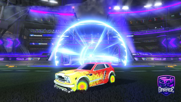 A Rocket League car design from Nugget2359
