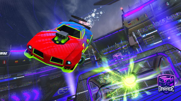 A Rocket League car design from Bledart1473