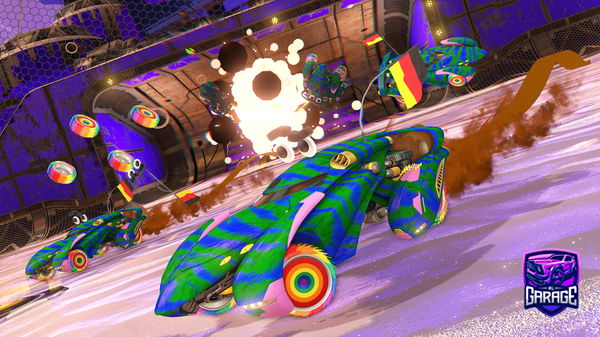 A Rocket League car design from CopyCantPasteYT