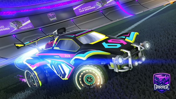 A Rocket League car design from hilton2000