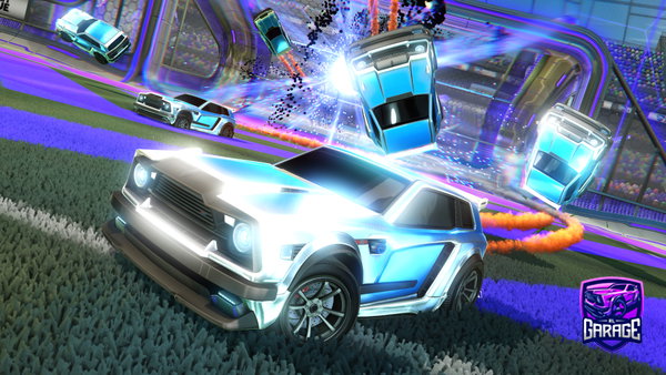 A Rocket League car design from chamaloww