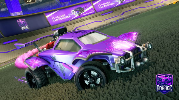A Rocket League car design from Icke_Picke