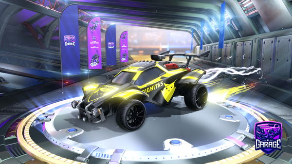 A Rocket League car design from Puffy_Panther