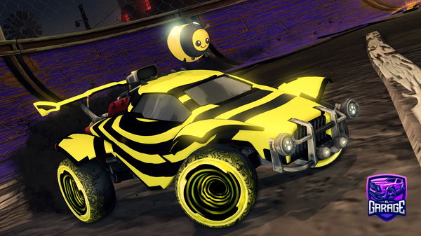 A Rocket League car design from Nugz92