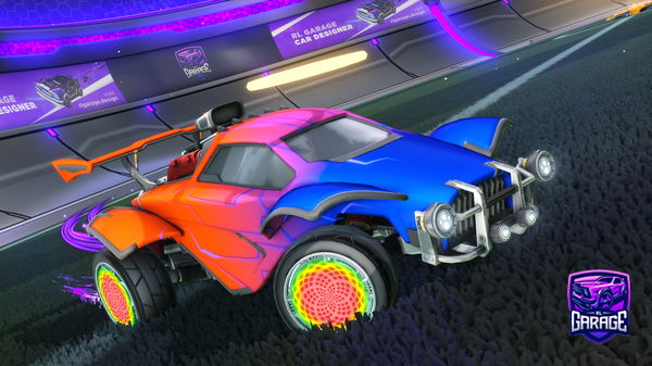 A Rocket League car design from rakaan3mk