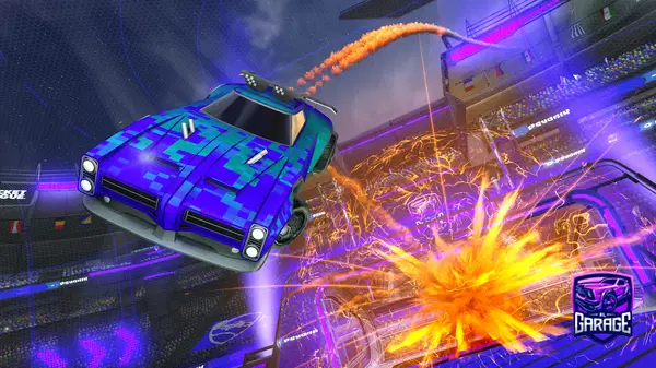 A Rocket League car design from gar-7